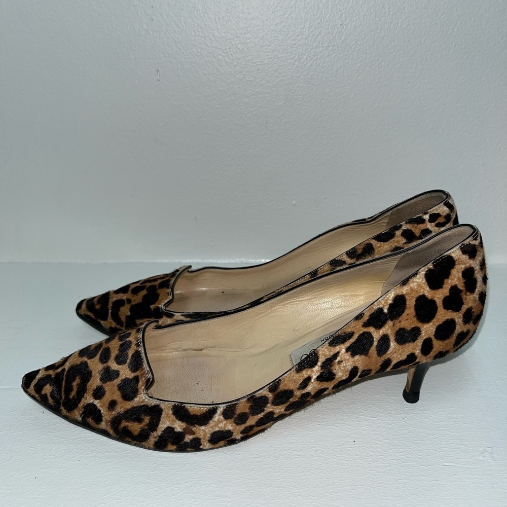 Jimmy Choo Leopard Kitten Heels - Picture 15 of 15